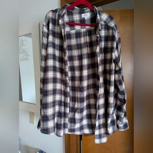 Croft & Barrow Flannel Button Down